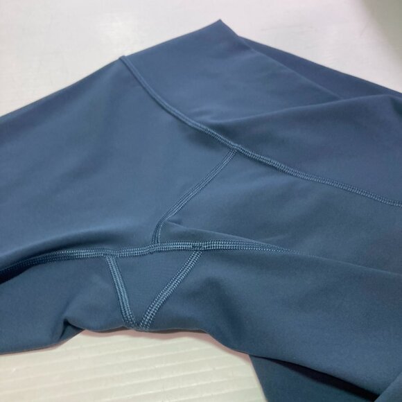 Lululemon Wunder Under High Rise 20" Crop Luxtreme Sz 4 W6ATTS Steel Blue - Picture 4 of 10